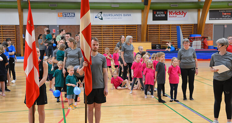 Billeder fra gymnastikafslutningen