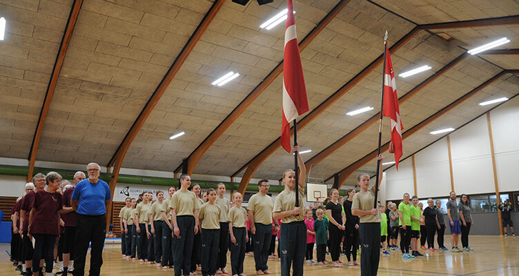 Billeder fra gymnastikopvisning 2025